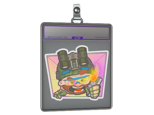 Sticker Slab | Try Hard (Holo)