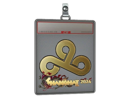 Sticker Slab | Cloud9 (Gold) | Shanghai 2024