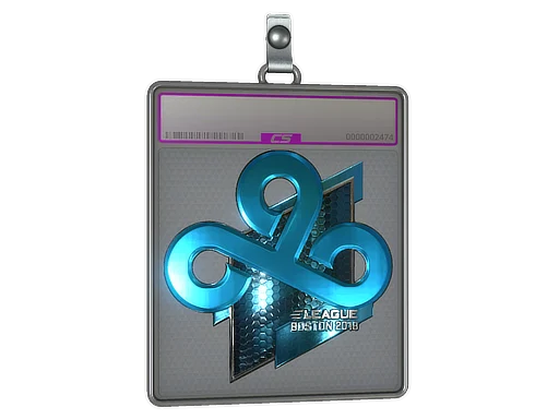 Sticker Slab | Cloud9 (Foil) | Boston 2018