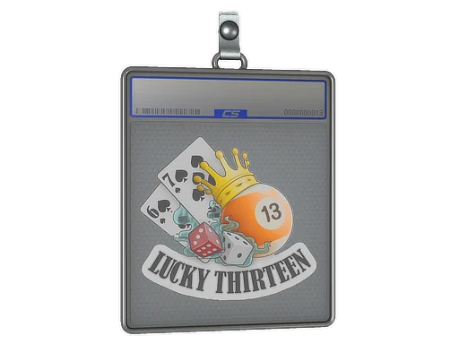 Sticker Slab | Lucky 13