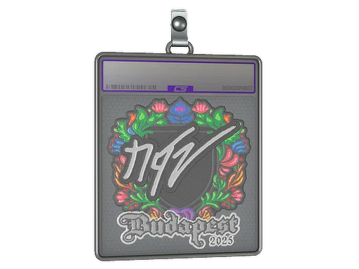 Sticker Slab | NQZ (Embroidered) | Budapest 2025