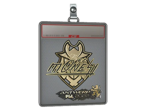 Sticker Slab | m0NESY (Gold) | Antwerp 2022