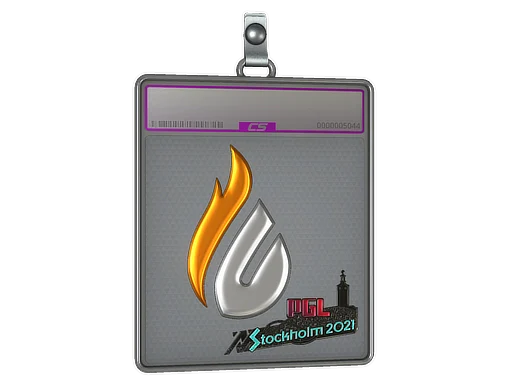 Sticker Slab | Copenhagen Flames (Foil) | Stockholm 2021