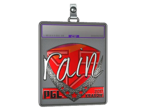 Sticker Slab | rain (Foil) | Krakow 2017
