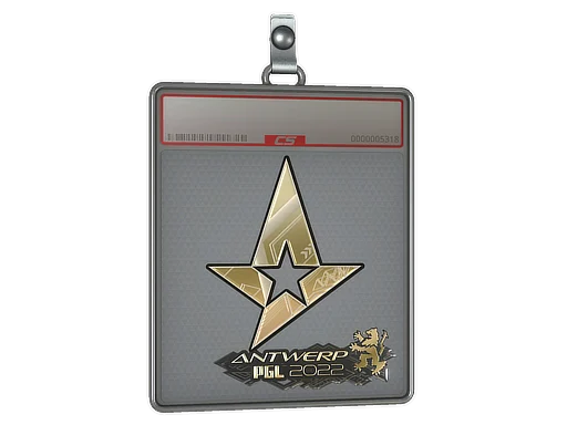 Sticker Slab | Astralis (Gold) | Antwerp 2022