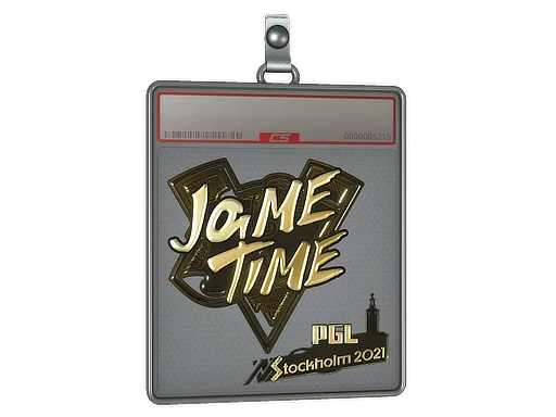 Sticker Slab | Jame (Gold) | Stockholm 2021