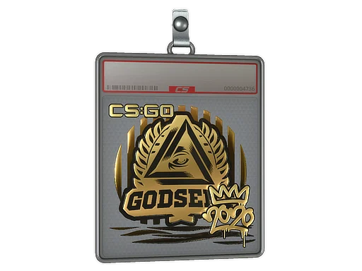Sticker Slab | GODSENT (Gold) | 2020 RMR