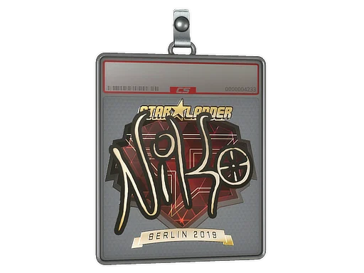 Sticker Slab | NiKo (Gold) | Berlin 2019