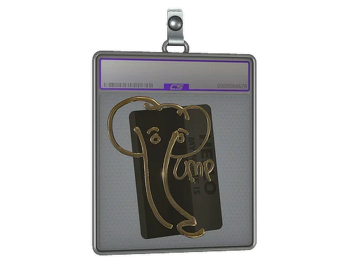 Sticker Slab | Hello UMP-45 (Gold)