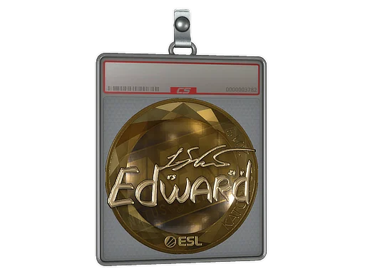 Sticker Slab | Edward (Gold) | Katowice 2019