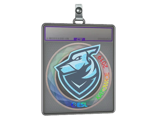 Sticker Slab | Grayhound Gaming (Holo) | Katowice 2019
