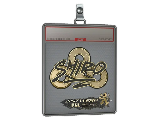 Sticker Slab | sh1ro (Gold) | Antwerp 2022