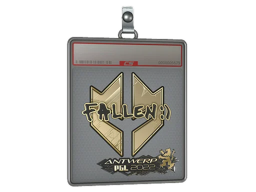 Sticker Slab | FalleN (Gold) | Antwerp 2022