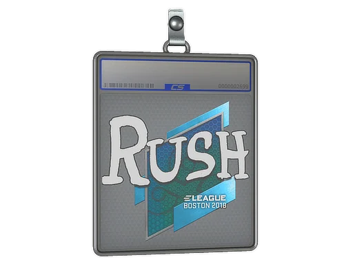 Sticker Slab | RUSH | Boston 2018