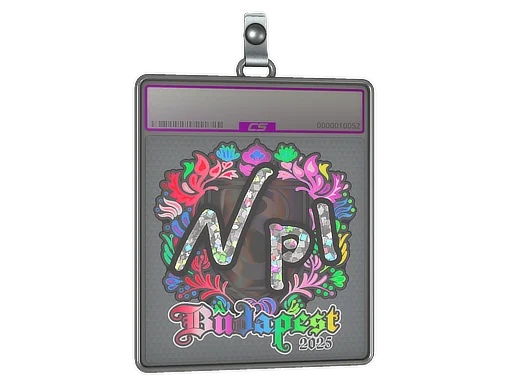 Sticker Slab | npl (Holo) | Budapest 2025
