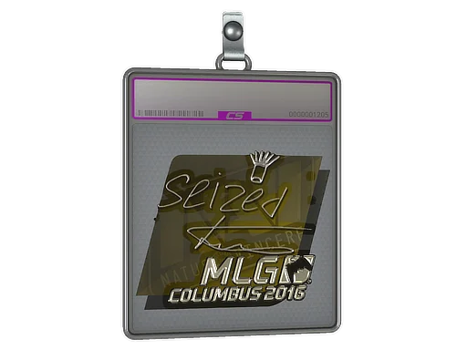 Sticker Slab | seized (Foil) | MLG Columbus 2016