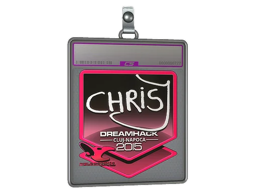 Sticker Slab | chrisJ (Foil) | Cluj-Napoca 2015