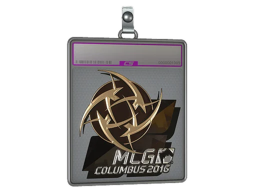 Sticker Slab | Ninjas in Pyjamas (Foil) | MLG Columbus 2016