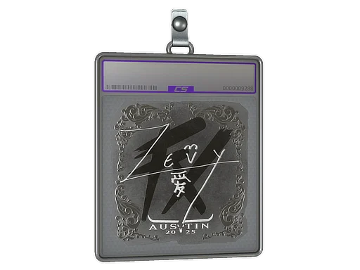 Sticker Slab | zevy (Foil) | Austin 2025