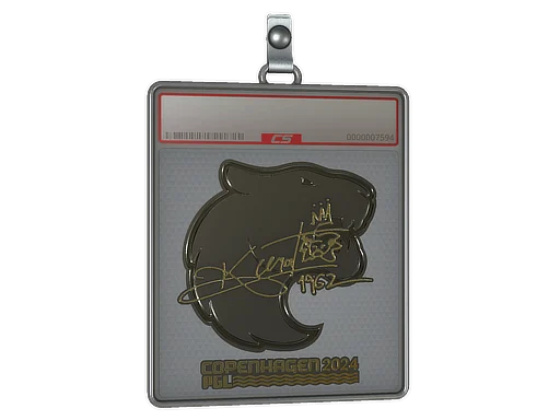 Sticker Slab | KSCERATO (Gold) | Copenhagen 2024