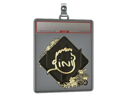 Sticker Slab | VINI (Gold) | Rio 2022