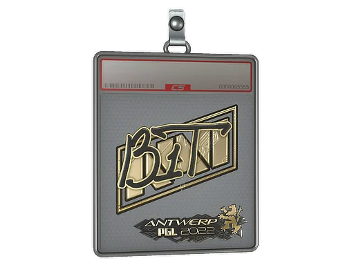 Sticker Slab | b1t (Gold) | Antwerp 2022