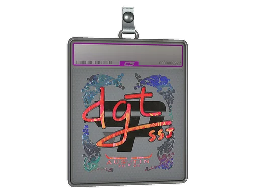 Sticker Slab | dgt (Holo) | Austin 2025
