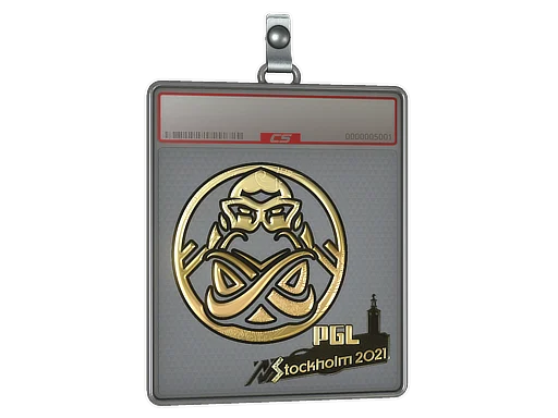 Sticker Slab | ENCE (Gold) | Stockholm 2021
