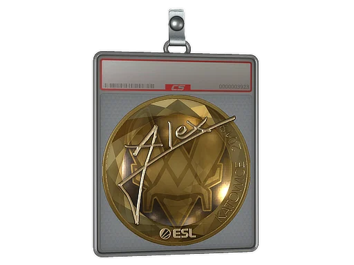 Sticker Slab | ALEX (Gold) | Katowice 2019