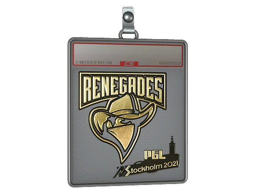 Sticker Slab | Renegades (Gold) | Stockholm 2021