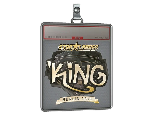 Sticker Slab | kNgV- (Gold) | Berlin 2019