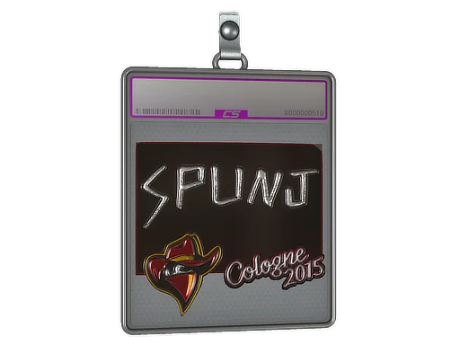 Sticker Slab | SPUNJ (Foil) | Cologne 2015