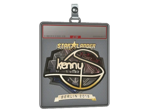 Sticker Slab | kennyS (Gold) | Berlin 2019