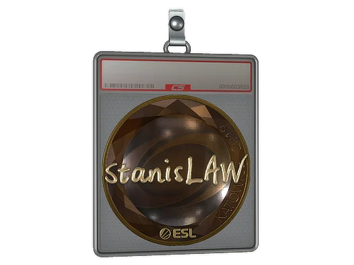 Sticker Slab | stanislaw (Gold) | Katowice 2019