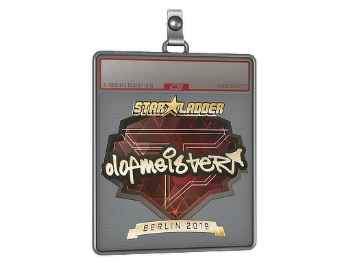 Sticker Slab | olofmeister (Gold) | Berlin 2019