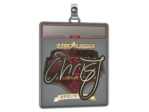 Sticker Slab | chrisJ (Gold) | Berlin 2019