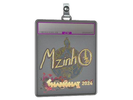 Sticker Slab | mzinho (Holo) | Shanghai 2024