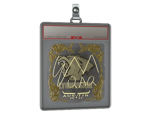 Sticker Slab | EmiliaQAQ (Gold) | Austin 2025
