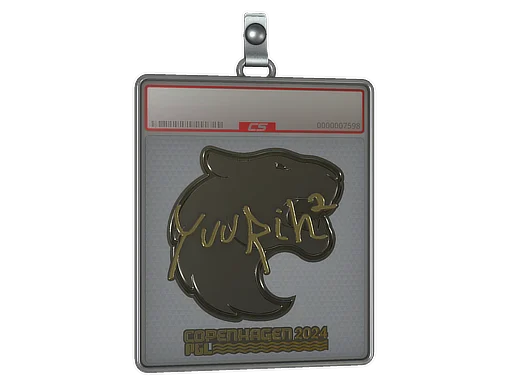 Sticker Slab | yuurih (Gold) | Copenhagen 2024