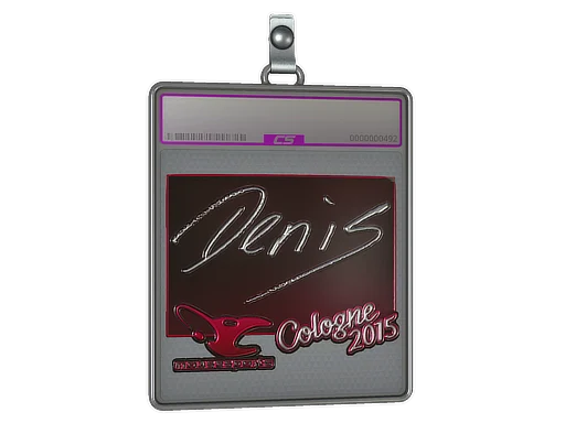 Sticker Slab | denis (Foil) | Cologne 2015