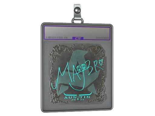 Sticker Slab | MAJ3R (Foil) | Austin 2025
