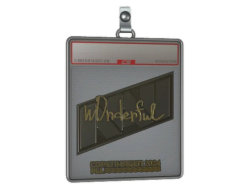 Sticker Slab | w0nderful (Gold) | Copenhagen 2024