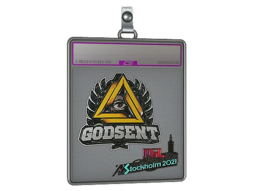 Sticker Slab | GODSENT (Foil) | Stockholm 2021