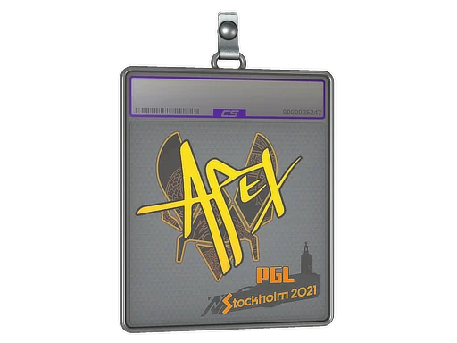Sticker Slab | apEX (Holo) | Stockholm 2021