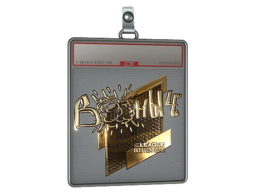 Sticker Slab | Boombl4 (Gold) | Boston 2018
