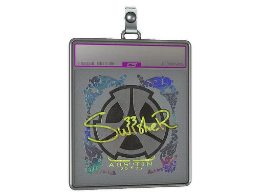 Sticker Slab | Swisher (Holo) | Austin 2025