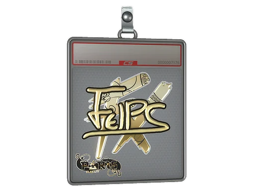 Sticker Slab | felps (Gold) | Paris 2023