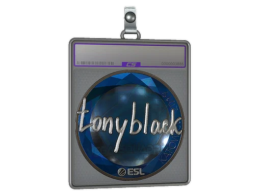 Sticker Slab | tonyblack (Foil) | Katowice 2019