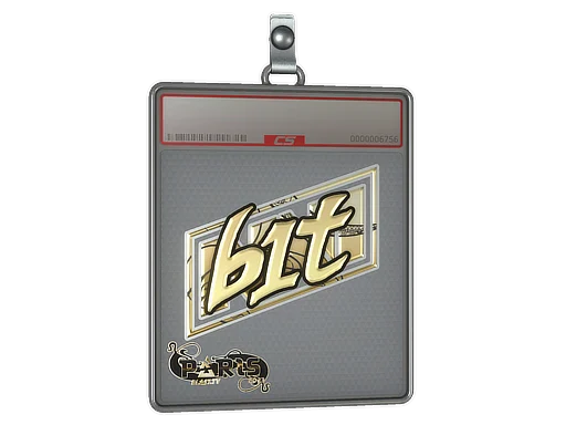 Sticker Slab | b1t (Gold) | Paris 2023