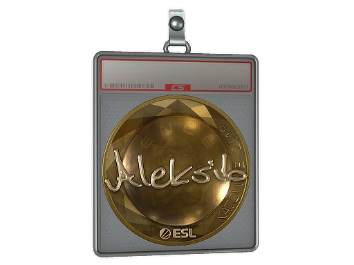 Sticker Slab | Aleksib (Gold) | Katowice 2019